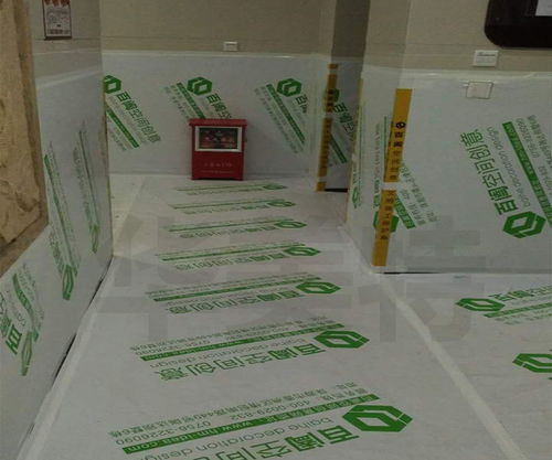 裝修施工地磚保護膜的印刷工藝,你知道多少